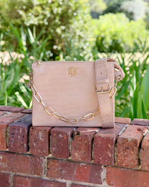 Caroline Hill - Ariana Crossbody "Latte EC"