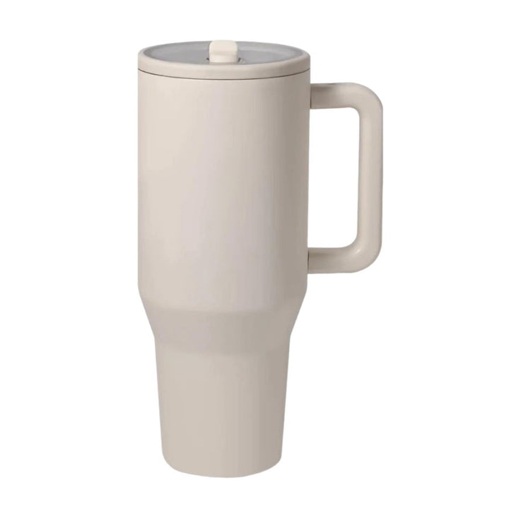 40oz Stainless Steel Tumbler "Cream"