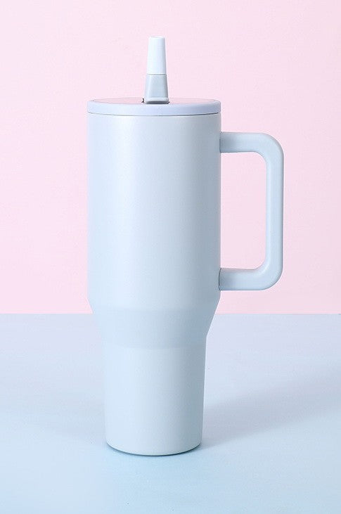 40oz Stainless Steel Tumbler "Frost"
