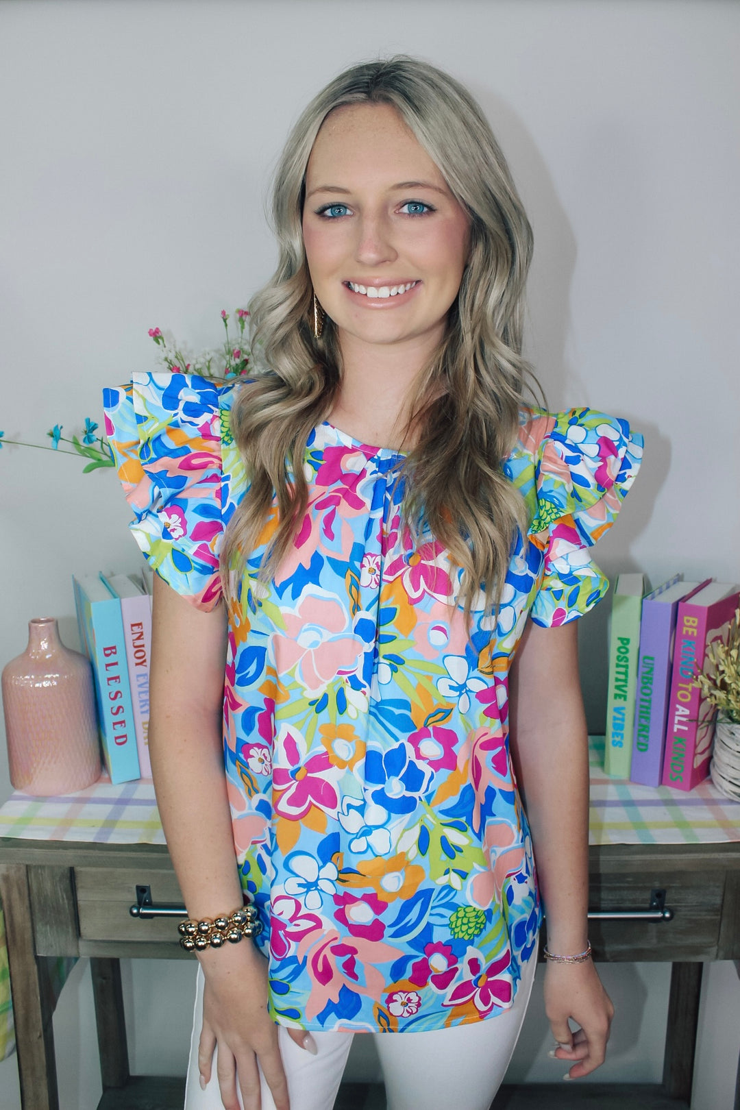 Floral Blossom Printed Top