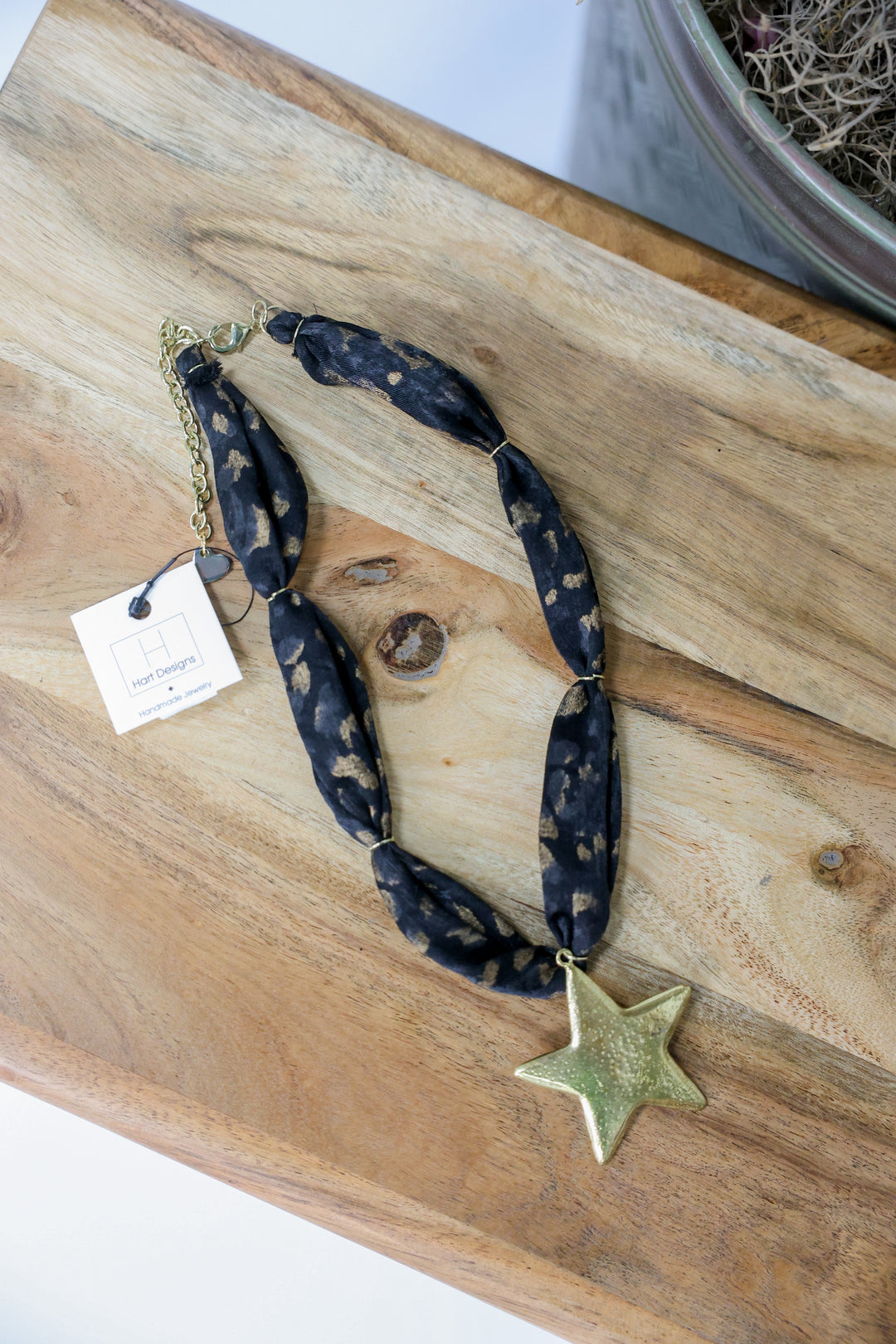 Hart Designs Jewelry - Midnight Skies Scarf Necklace "Star"