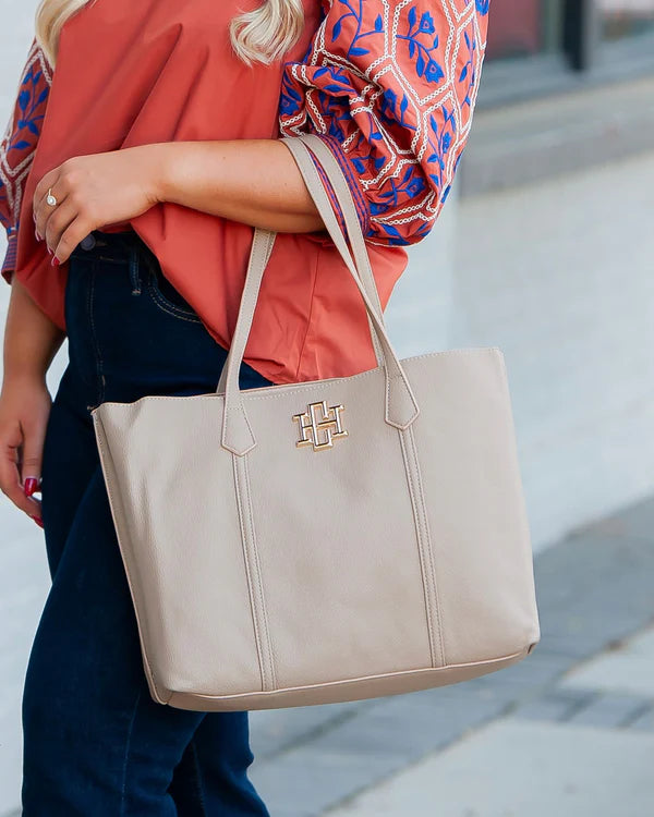 Caroline Hill - Heath Tote Bag "Taupe"