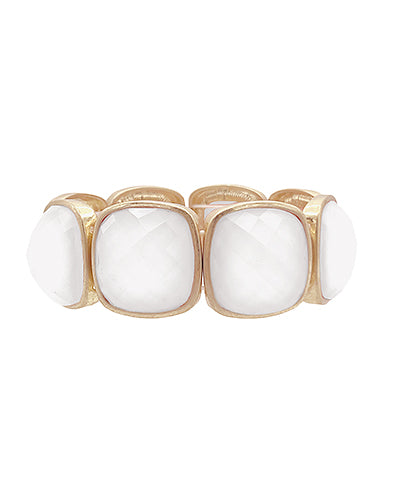 Mary Bracelet "White/Gold"