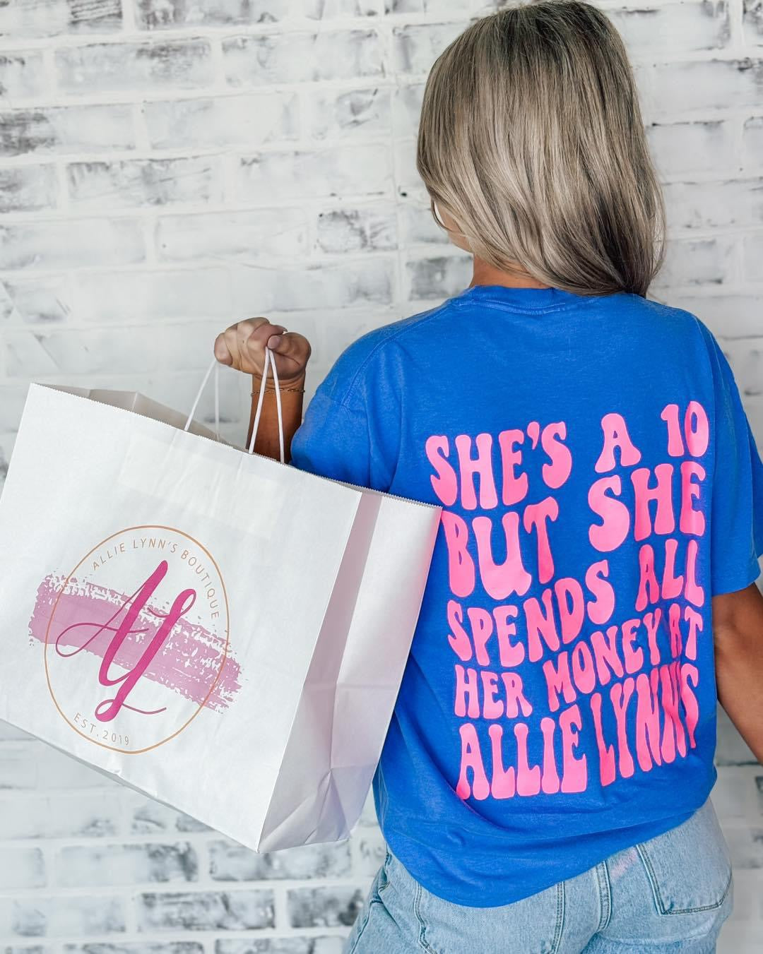 Allie Lynn's Shopping Graphic Tee