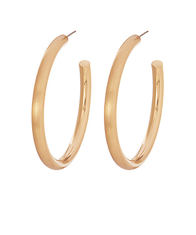 Allie Gold Hoops