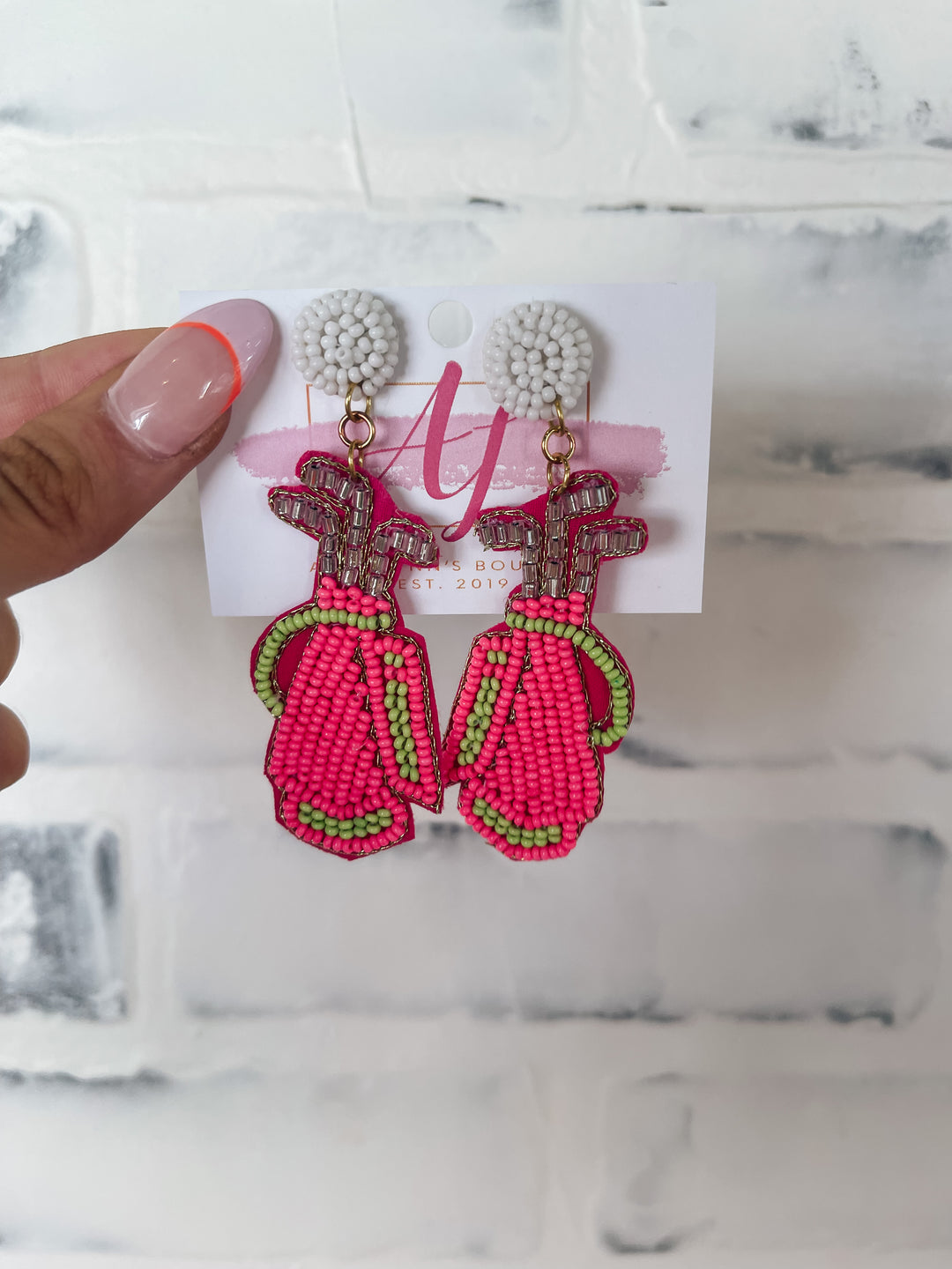 Gone Golfing Earrings