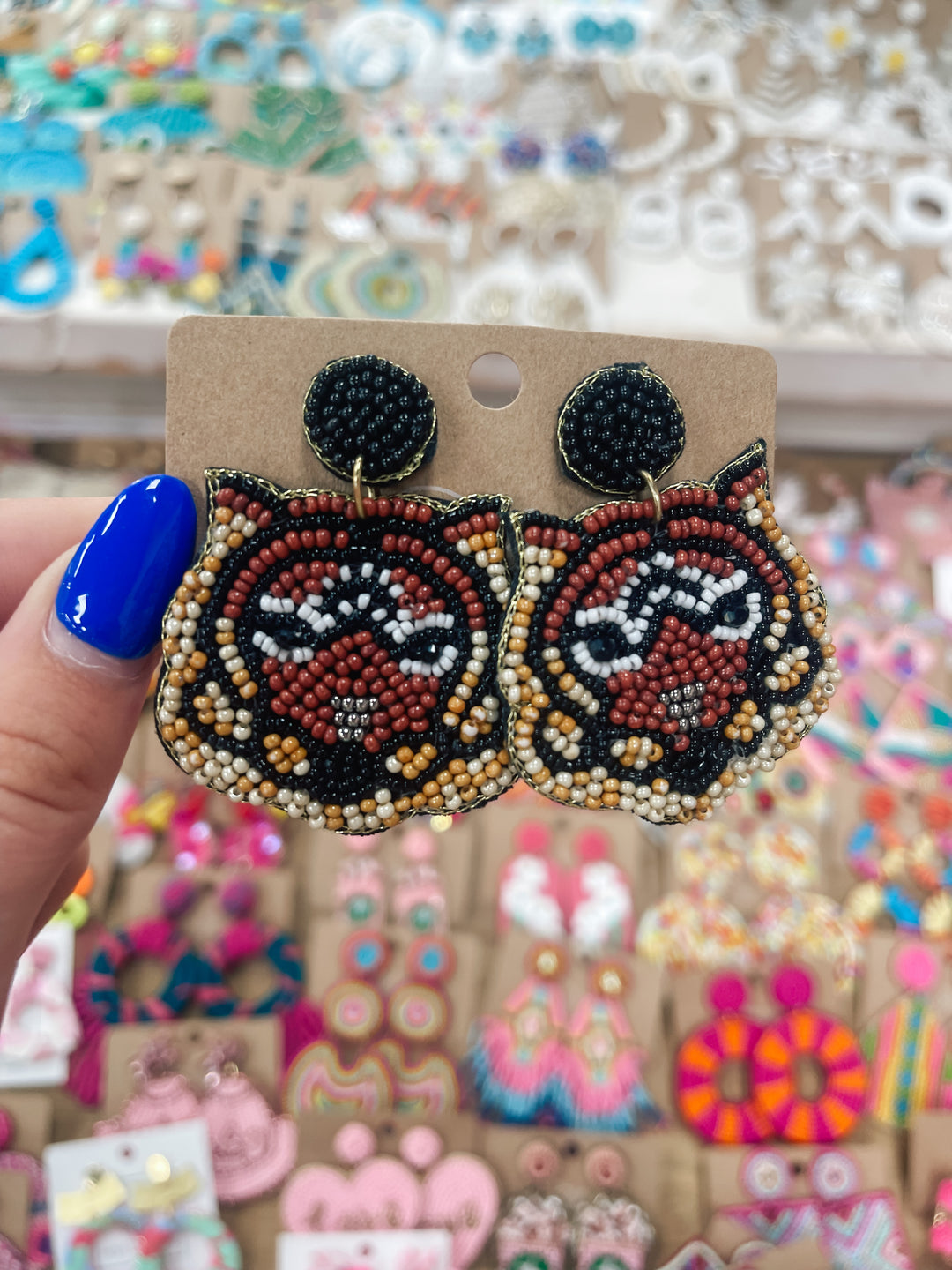 Tiger Earrings