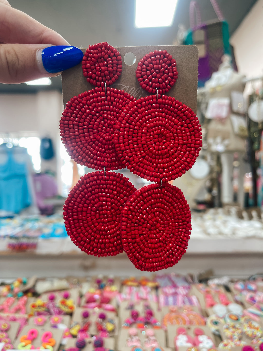 Red Hot Earrings