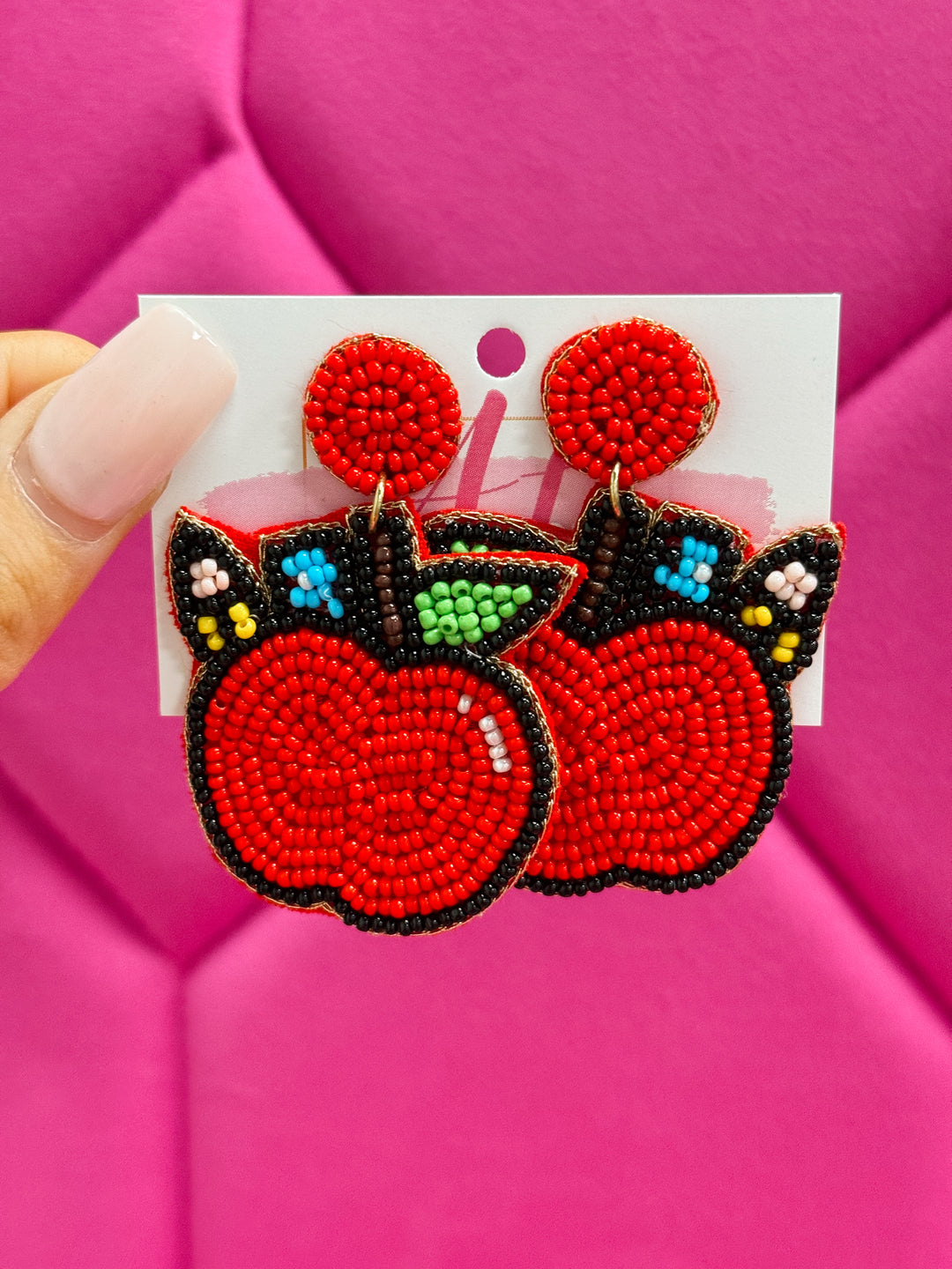 Apple Teacher Earrings