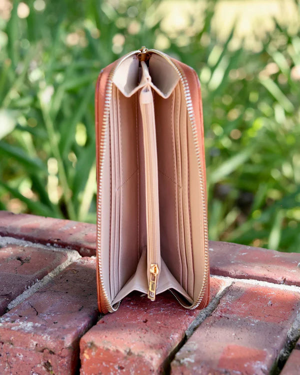 Caroline Hill - Penelope Wallet "Saddle EC"