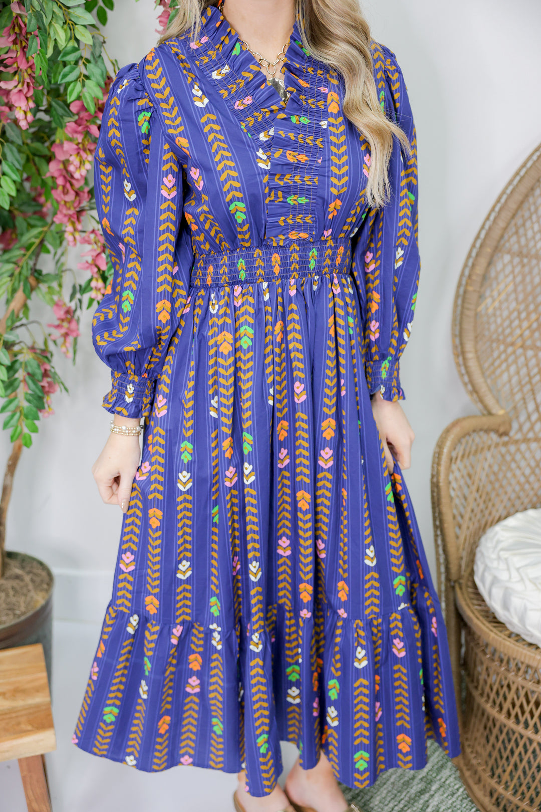 Color Spectrum Dress "Midnight Mix"