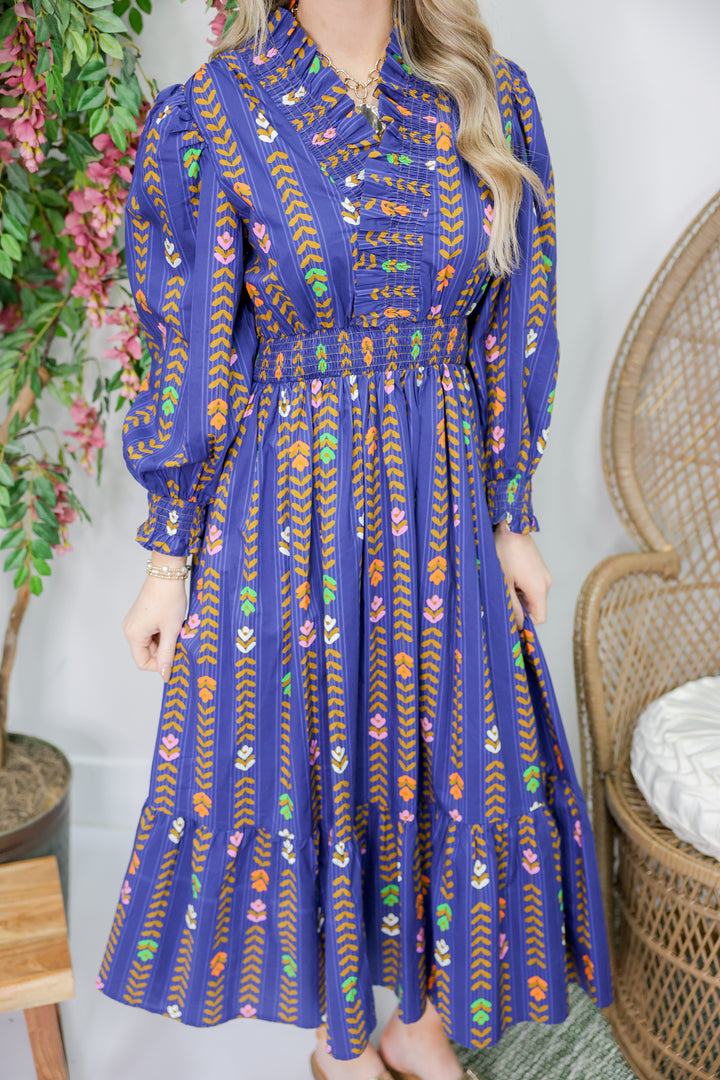 Color Spectrum Dress "Midnight Mix"
