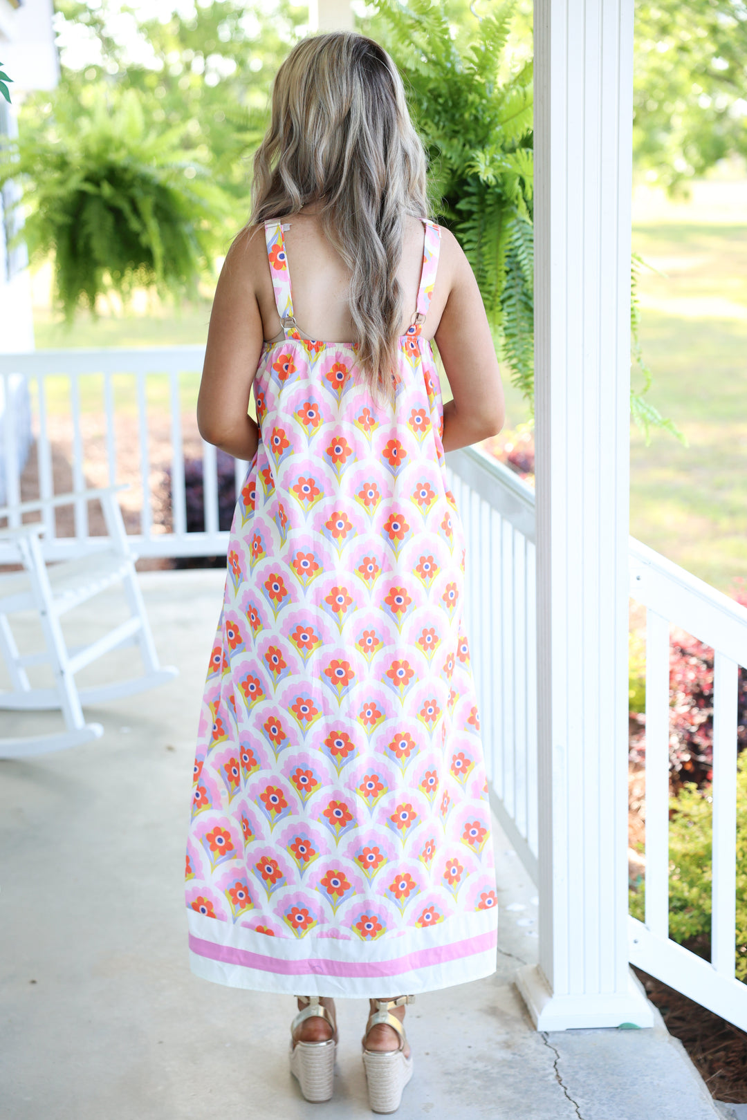 Rosie Lane Midi Dress "Pink"