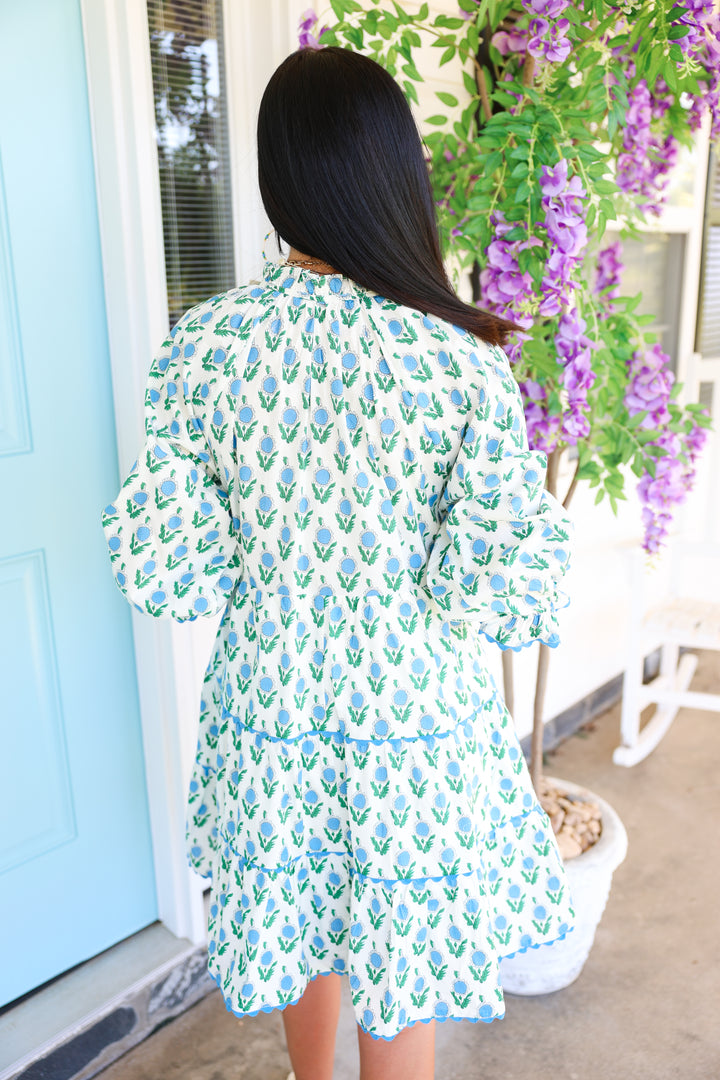 Fresh as Flowers Dress "Off White"
