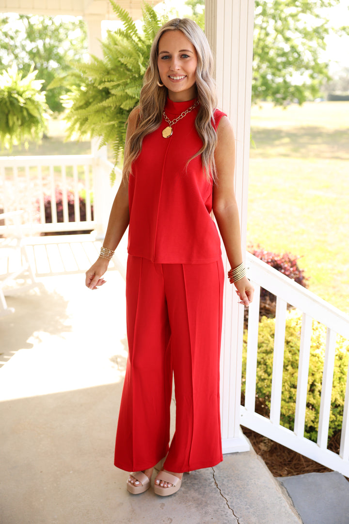 Red Hot Moment Pants Set
