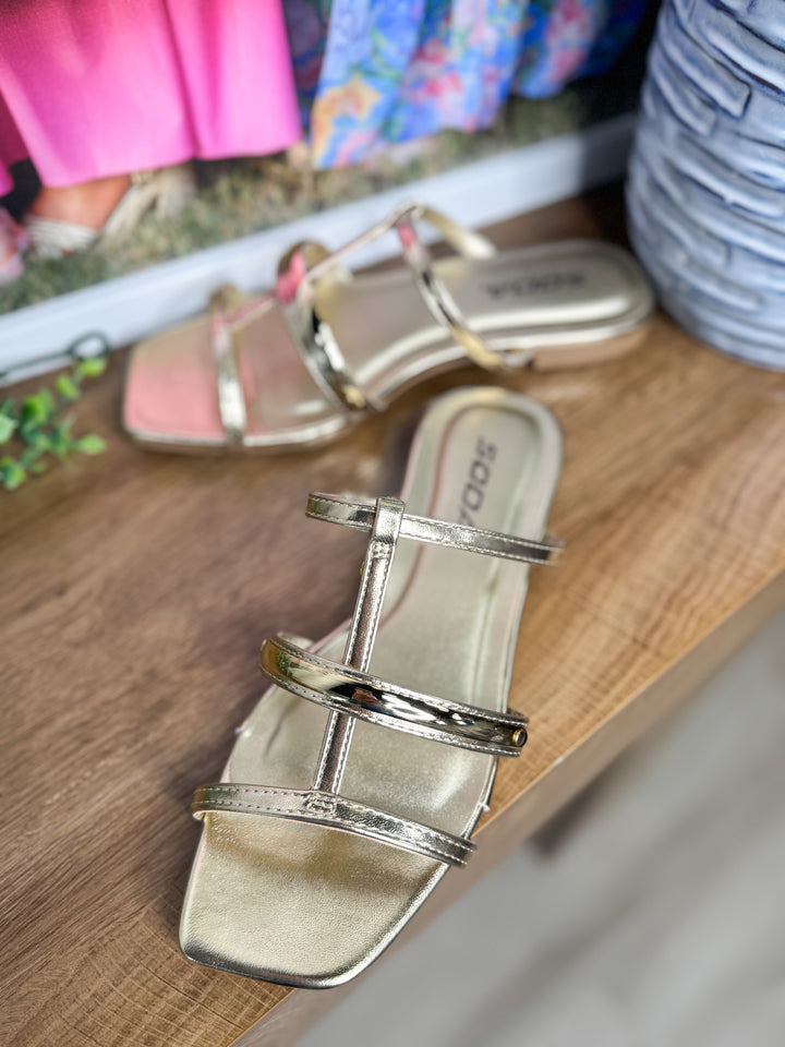 Kelly Sandal "Gold Metal"