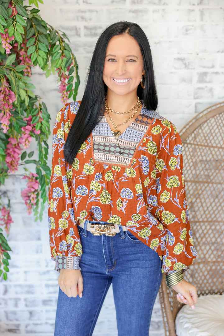 Maple Blossom Top "Sepia"