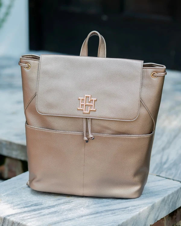 Caroline Hill - Bennett Backpack - Bronze