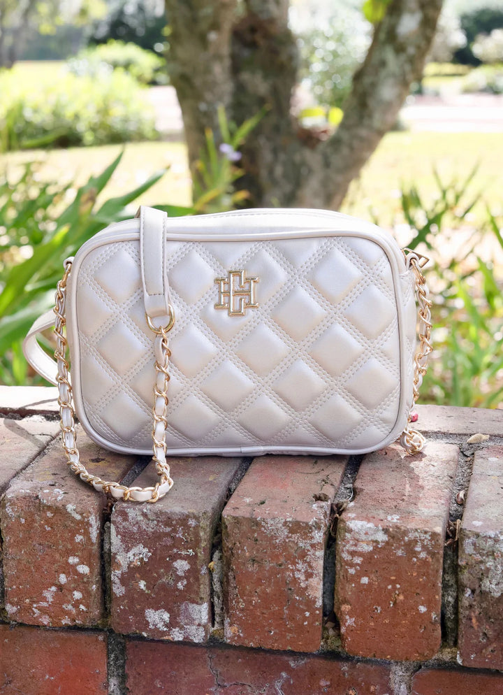 Caroline Hill - Bryce Crossbody "Pearl Quilted DQ"