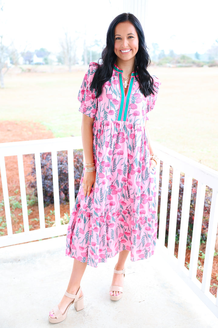 Pink Poppy Dress