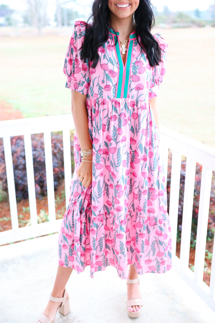 Pink Poppy Dress