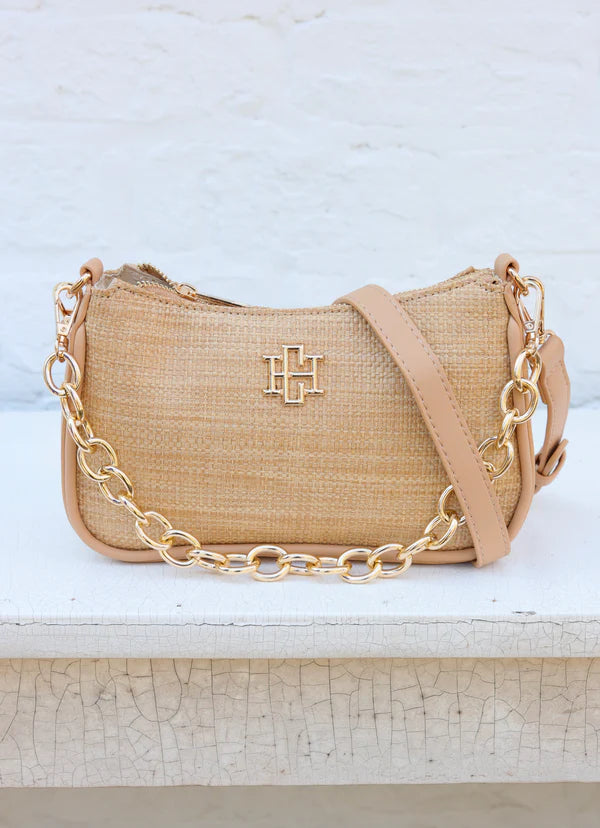 Caroline Hill - Joan Crossbody "Natural Tan"