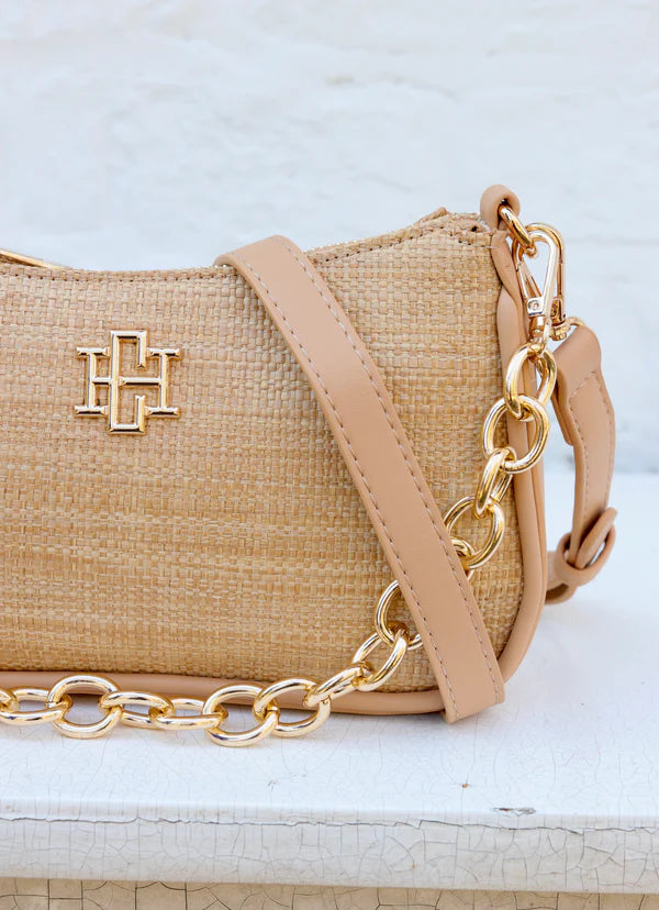 Caroline Hill - Joan Crossbody "Natural Tan"