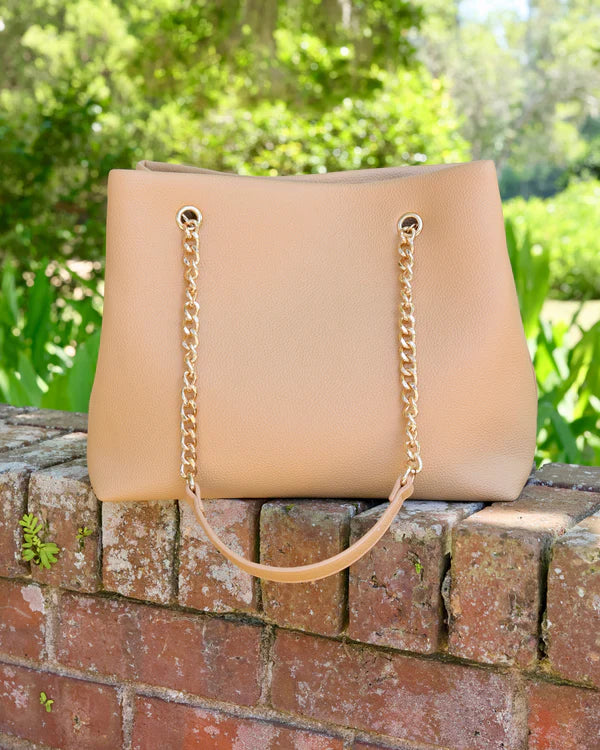 Caroline Hill - Blair Tote "Tan"