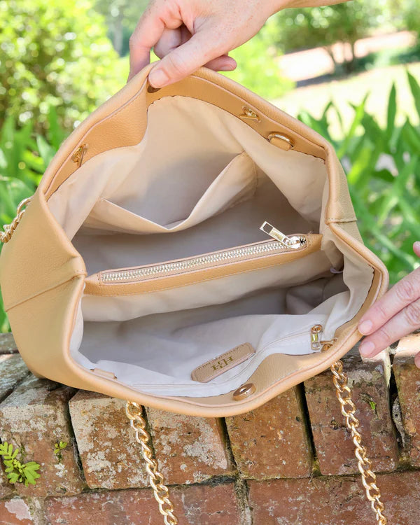 Caroline Hill - Blair Tote "Tan"