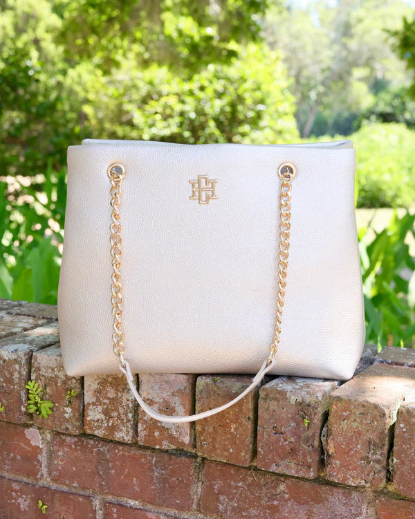 Caroline Hill - Blair Tote "Pearl"