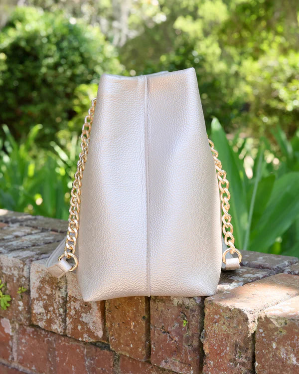Caroline Hill - Blair Tote "Pearl"