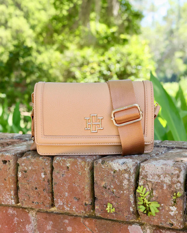 Caroline Hill - Maverick Crossbody "Tan PB"