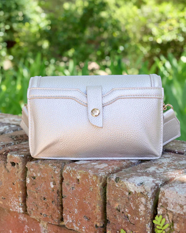 Caroline Hill - Maverick Crossbody "Pearl PB"