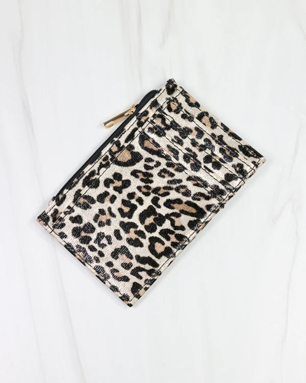 Caroline Hill - Molly Zip Card Holder "Spotted"
