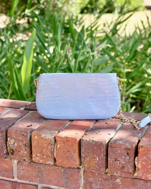 Caroline Hill - Livi Crossbody - Baby Blue EC