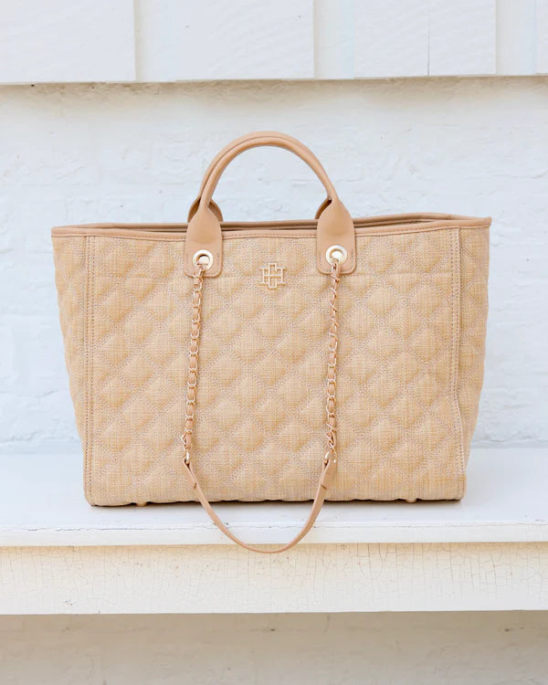 Caroline Hill - Melissa Tote Bag - Natural