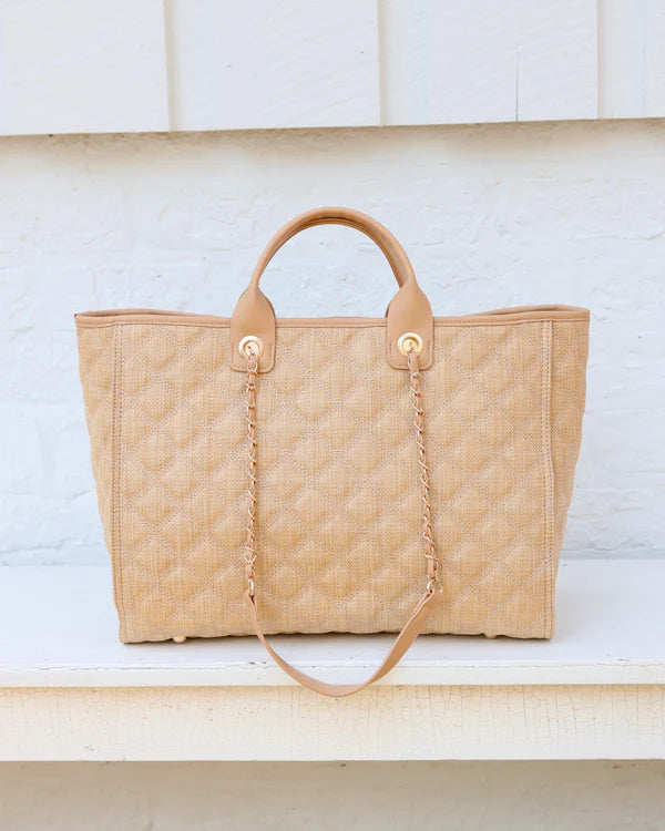 Caroline Hill - Melissa Tote Bag - Natural