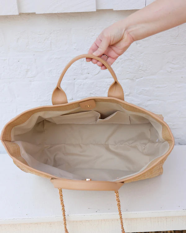 Caroline Hill - Melissa Tote Bag - Natural