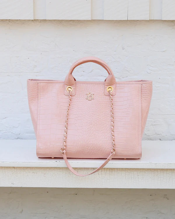 Caroline Hill - Missy Tote - Blush Patent EC