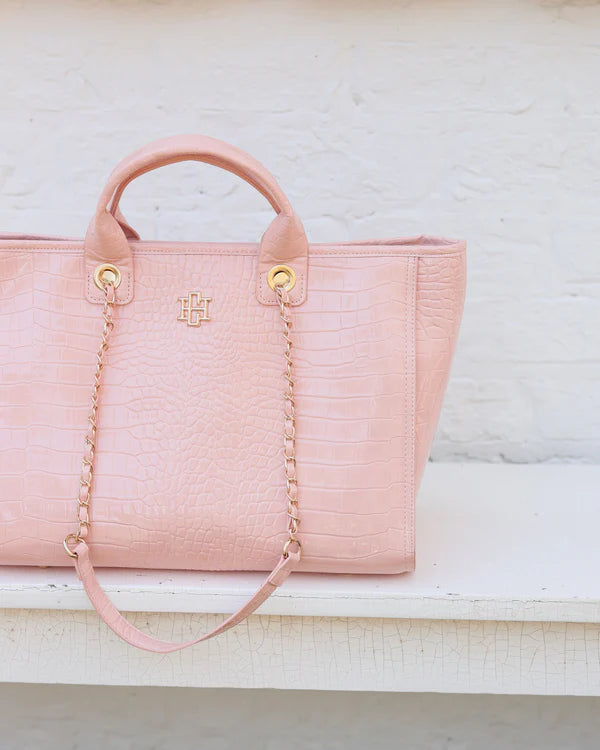 Caroline Hill - Missy Tote - Blush Patent EC