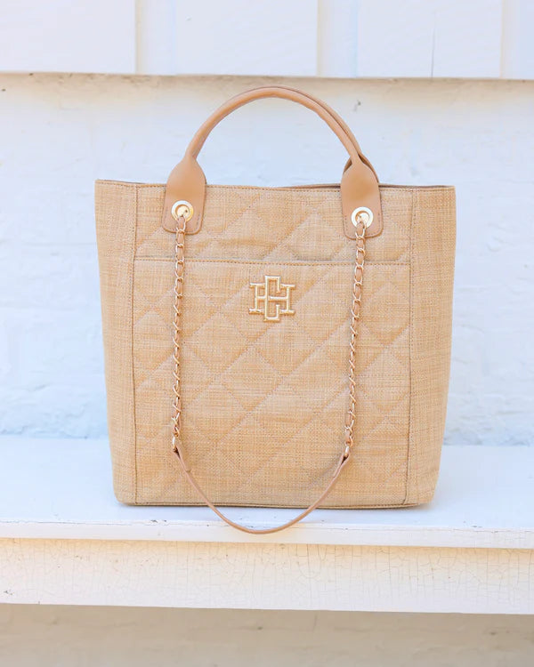 Caroline Hill - Kinzley Tote - Natural LD