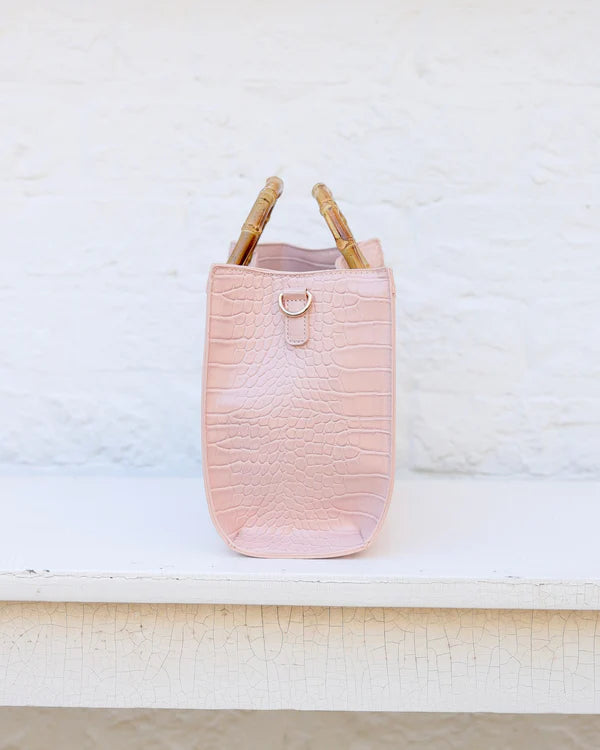 Caroline Hill - Kennedy Tote - Blush EC