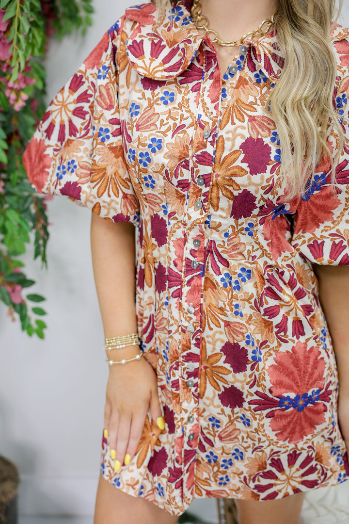 Full on Fabulous Dress "Rusty Fall"