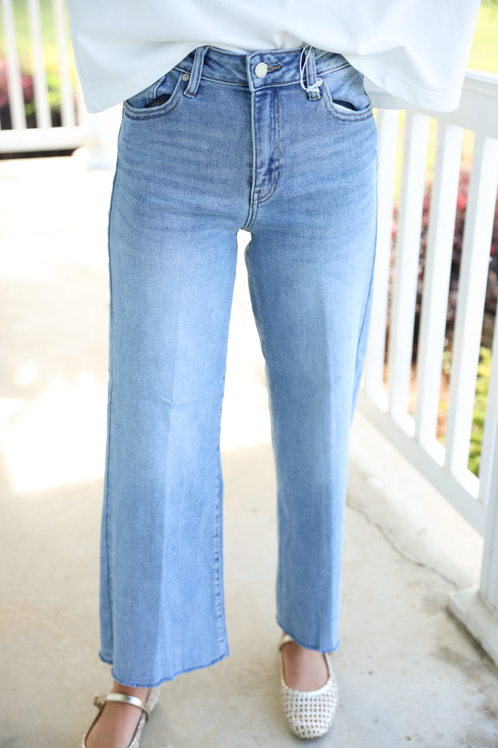 JBD - Slim Wide Leg "Medium Denim"