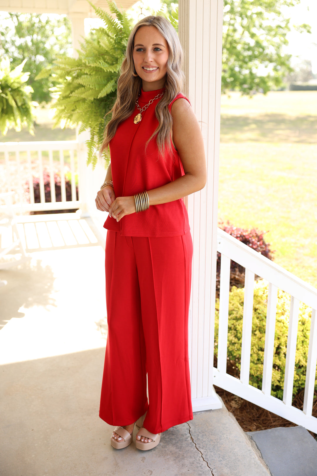 Red Hot Moment Pants Set