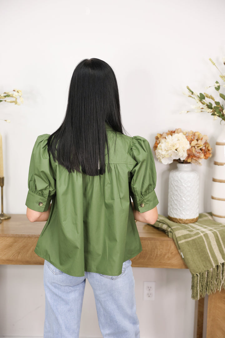 Fall Staple Top "Olive"