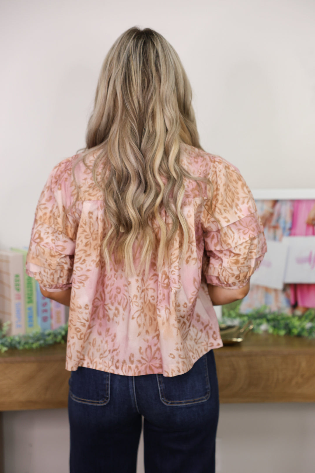 Mauve Leopard Muse Top