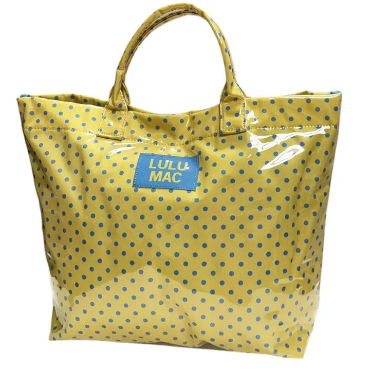 LULU MAC - Tote Bag "Yellow/Blue Dot"