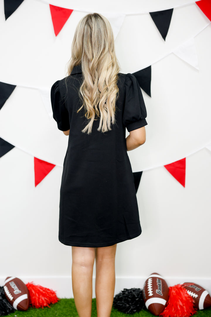 Casual Cue Dress "Black"