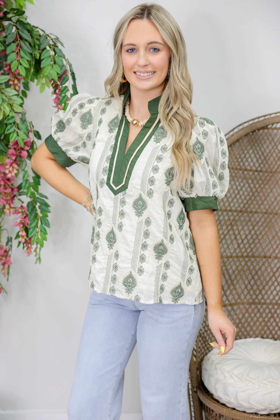 Wishful Thinking Top "Olive"